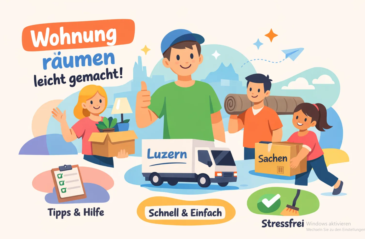 Wohnungsräumung Luzern